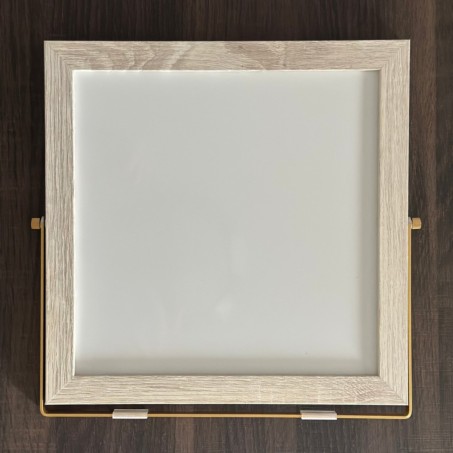 Magnetic Wood Display Frame – Light or Dark Finish